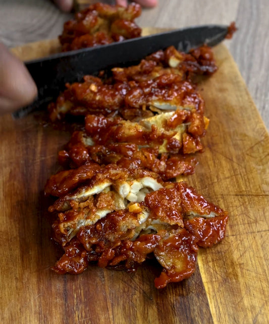Vegan Korean Fried Chick'n